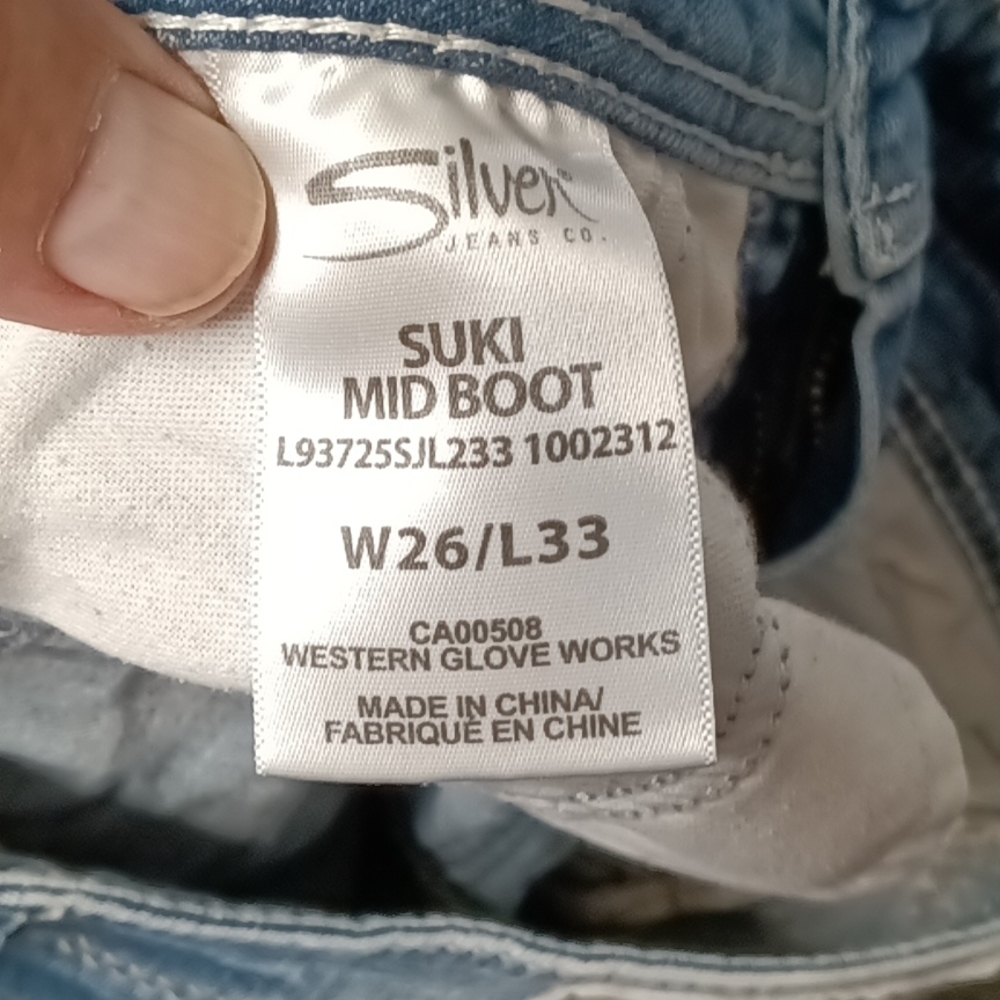 Silver Jeans Suki 26 Cut off Shorts - Picture 8 of 9